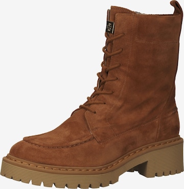 Högl Lace-Up Ankle Boots 'Fred' in Brown: front