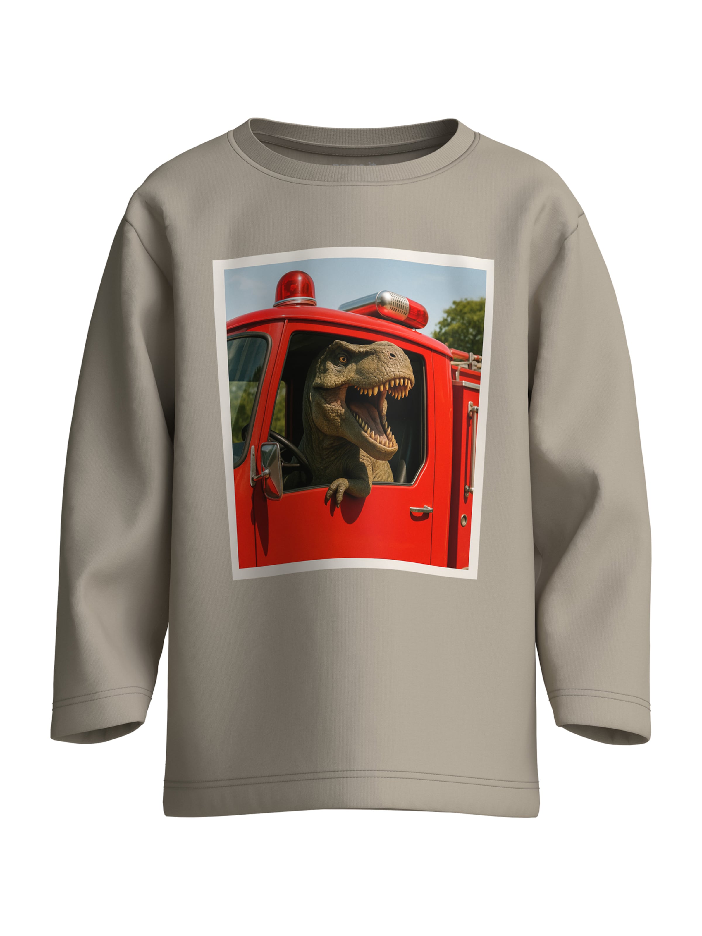 NAME IT - Camiseta 'NMMVOTO' en beige: frente