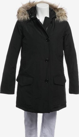 Woolrich Winterjacke / Wintermantel XS in Schwarz: predná strana