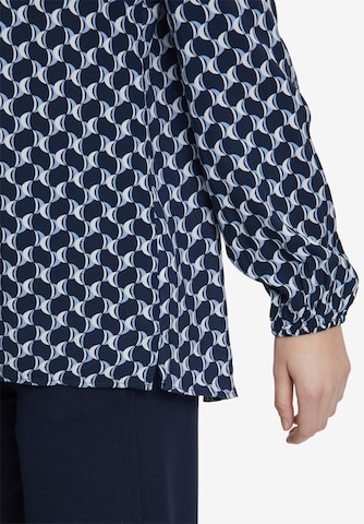 Cartoon Blouse in Blauw