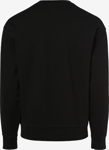 LEVI'S ® Sweatshirt 'Relaxd Graphic Crew' in Black