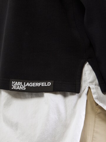 KARL LAGERFELD JEANS Sweatshirt in Black