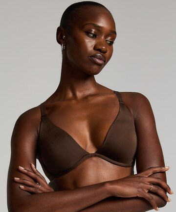 Hunkemöller Triangel BH in Braun