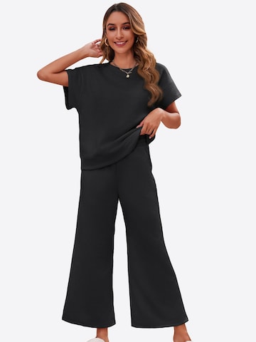 Imily Bela Domácí oblečení – černá: přední strana