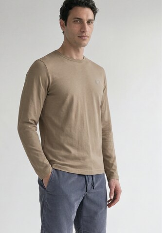 Street One MEN Shirt in Beige: Vorderseite
