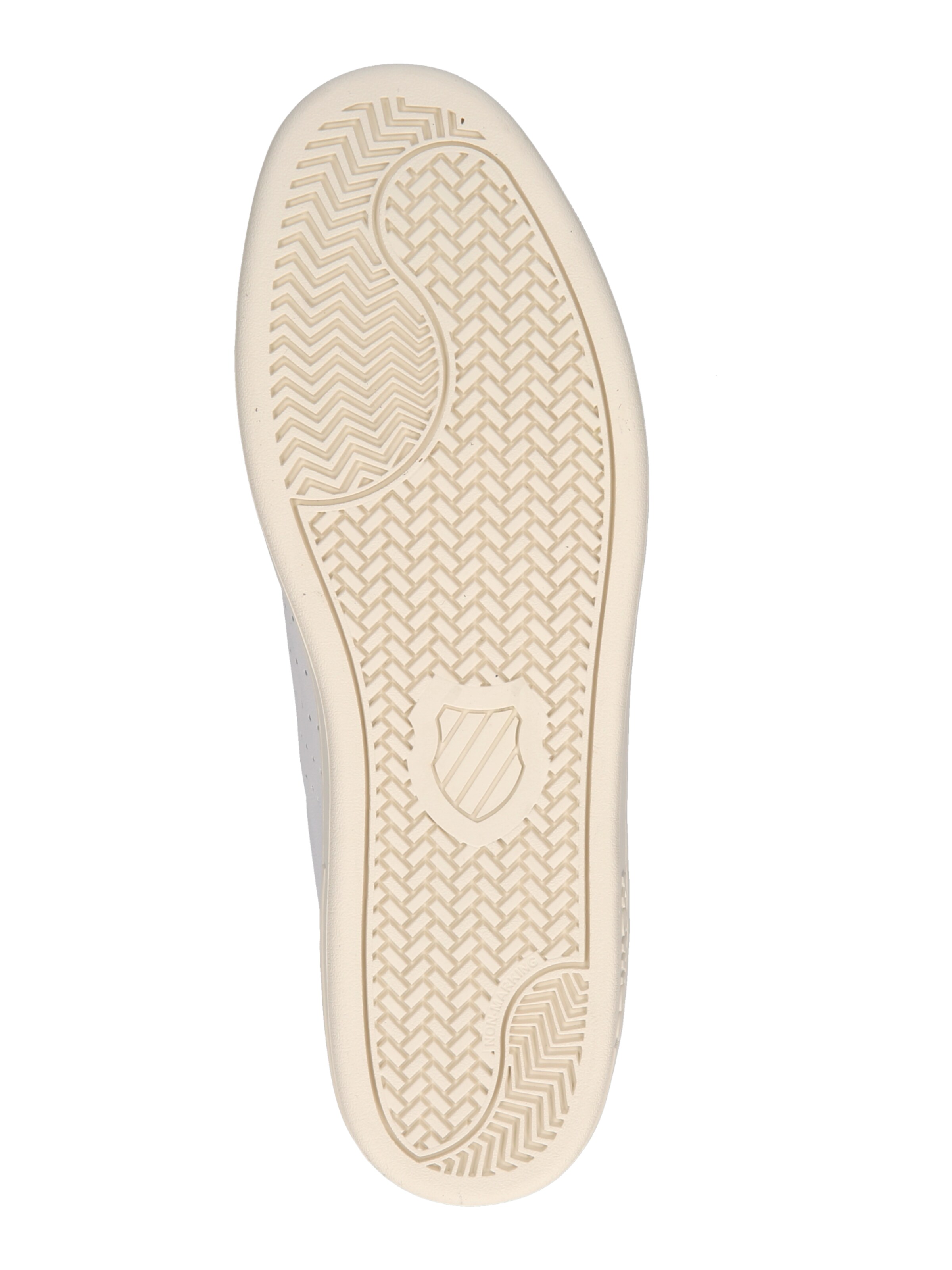 K-SWISS Matalavartiset tennarit 'Lozan Klub' värissä valkoinen