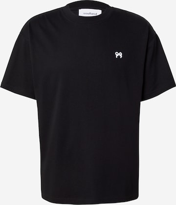 T-Shirt 'KAI Kissing' Soulland en noir : devant