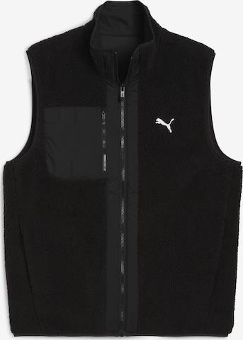 Gilet de sport PUMA en noir : devant