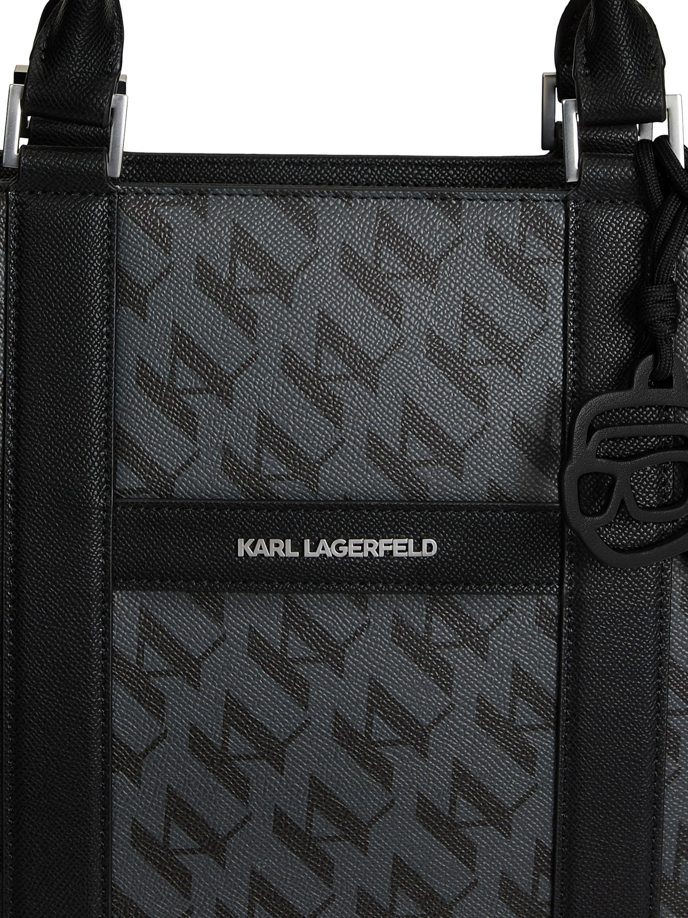 Karl Lagerfeld - Shopper 'Ikon' en negro