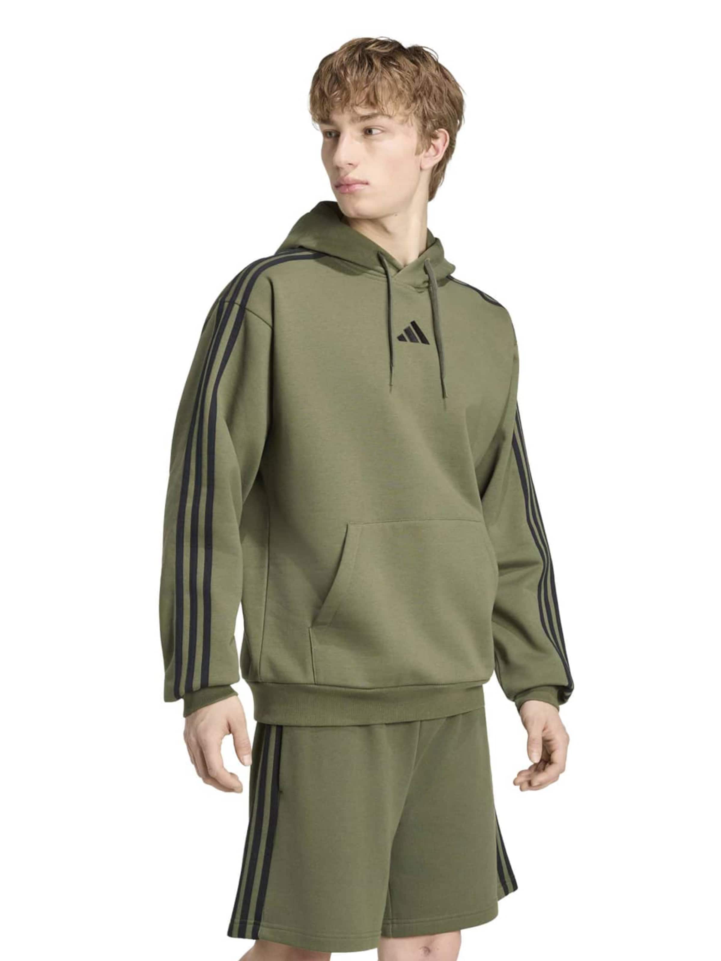 Felpa sportiva di ADIDAS SPORTSWEAR in verde: frontale