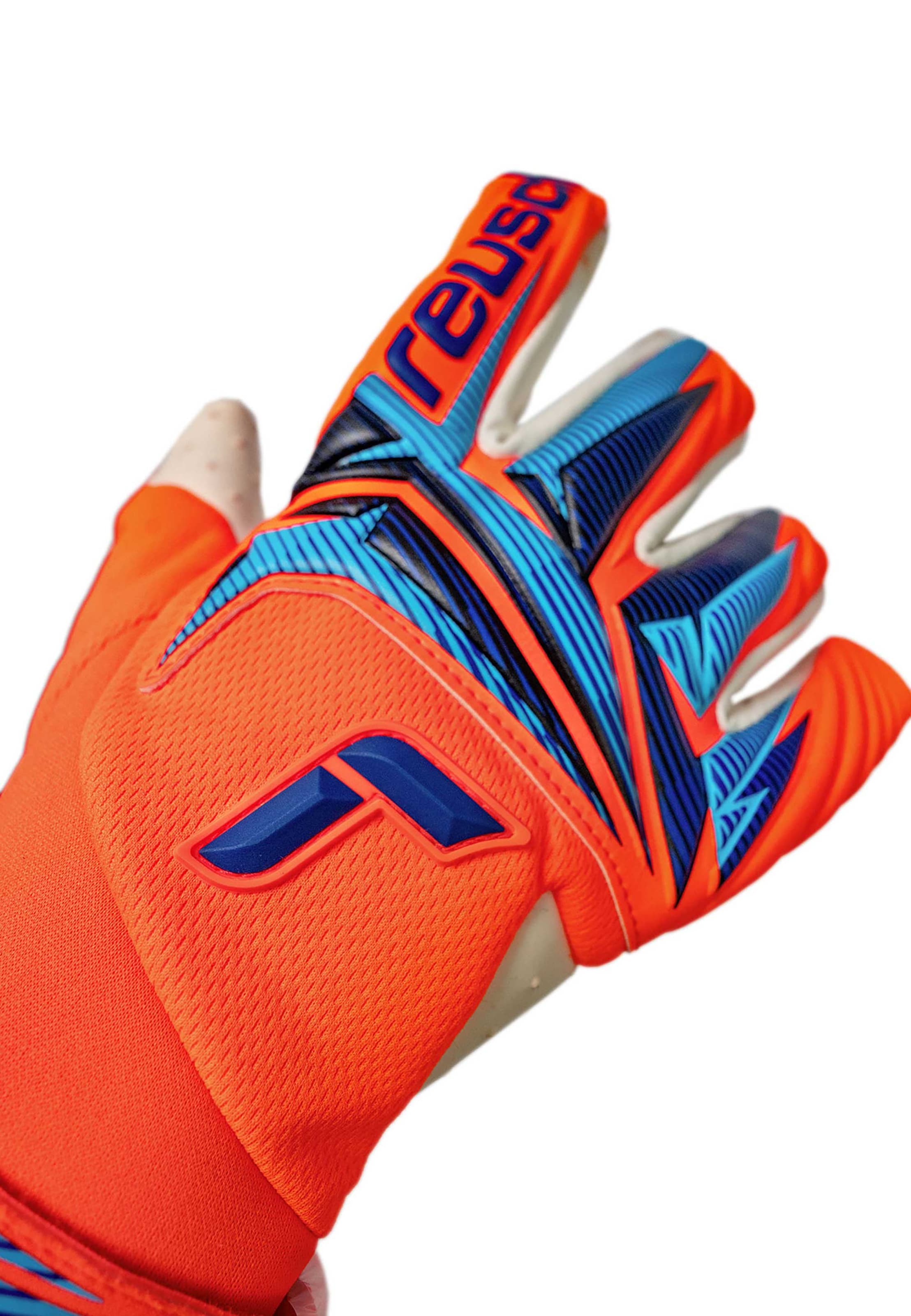 REUSCH Torwarthandschuhe 'Attrakt SpeedBump Guardian' in Blau