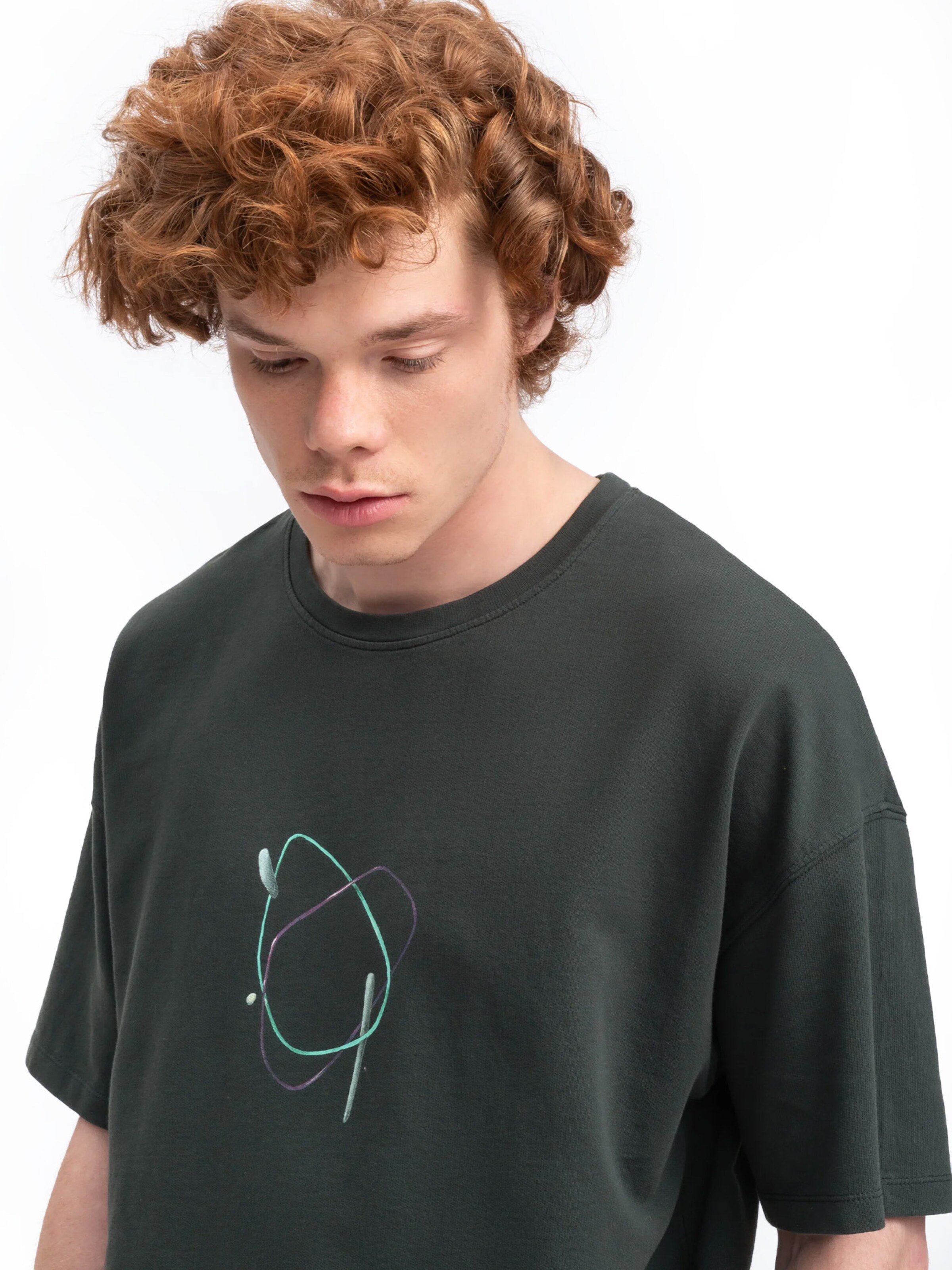 T-shirt 'Ravera' Kaft en bleu