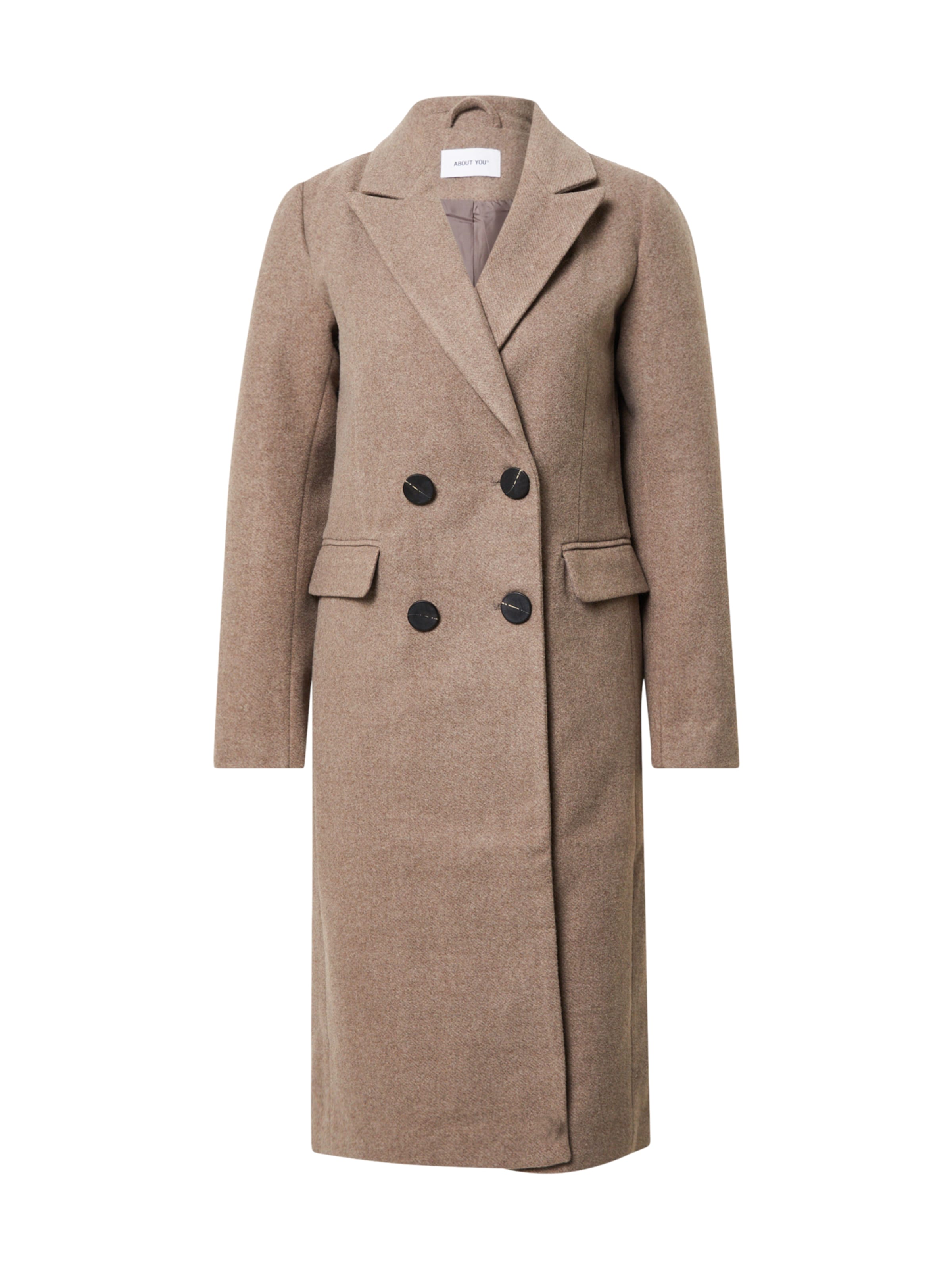 ABOUT YOU - Abrigo de entretiempo 'Frederike' en marrón: frente