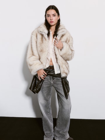 Pull&Bear Winterjas in Beige