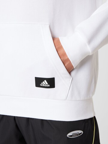 ADIDAS PERFORMANCE Спортен блузон в бяло