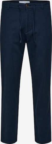 SELECTED HOMMEregular Chino hlače 'Brody' - plava boja: prednji dio