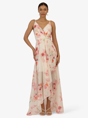 Robe de soirée Kraimod en rose : devant