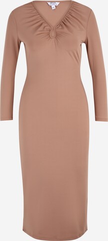 Robe Dorothy Perkins Petite en beige : devant