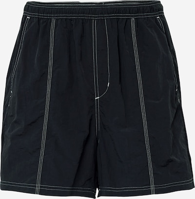 WEEKDAY Shorts 'Fred' in schwarz / weiß, Produktansicht