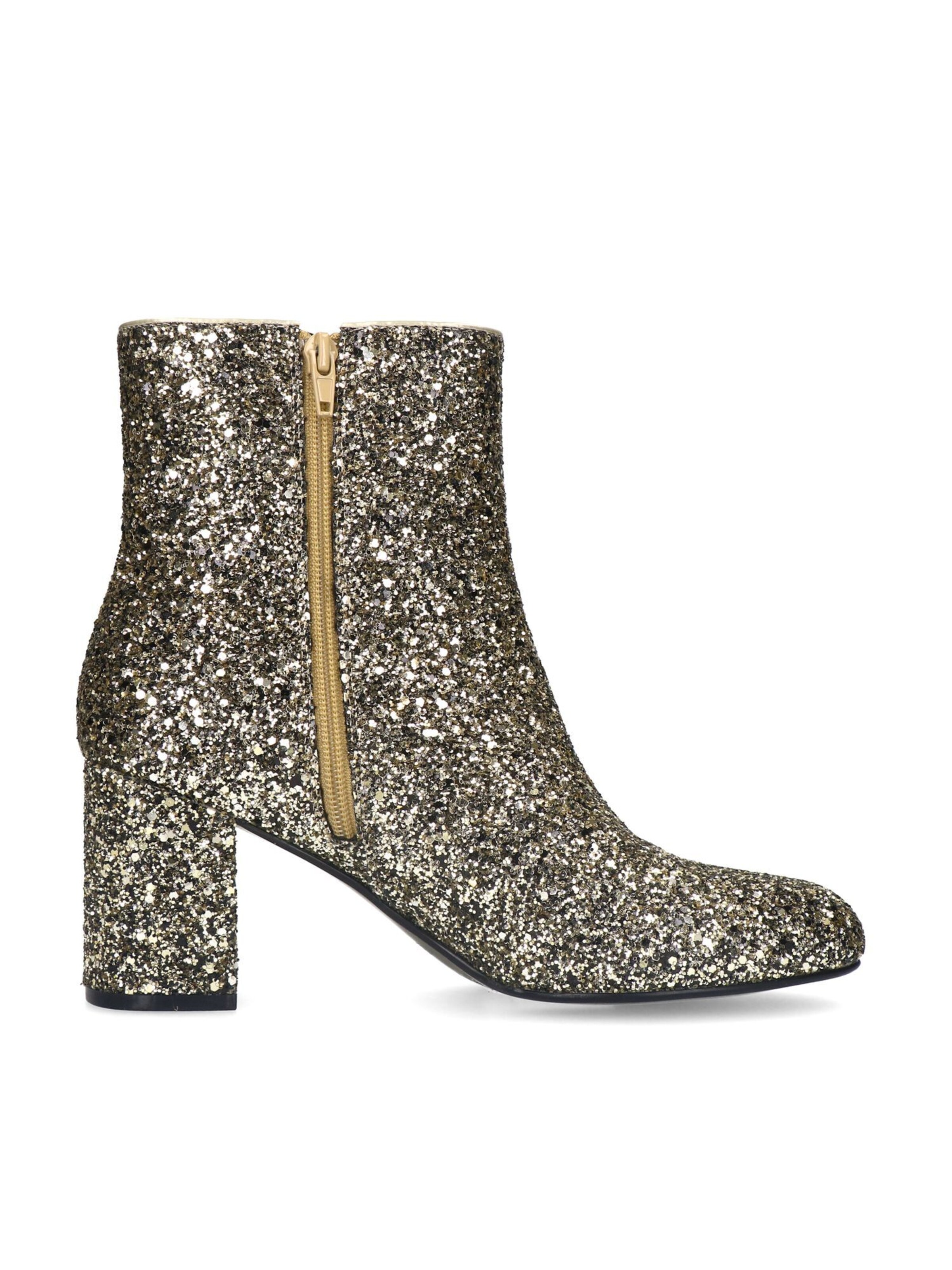 MANFIELD Stiefelette in Gold
