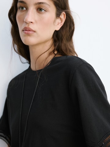 MANGO Shirt 'Ona' in Zwart