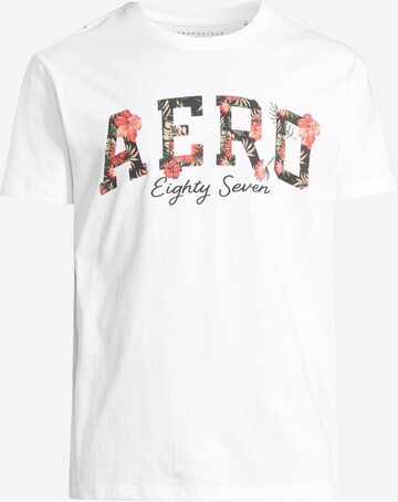 AÉROPOSTALE Shirt in White: front