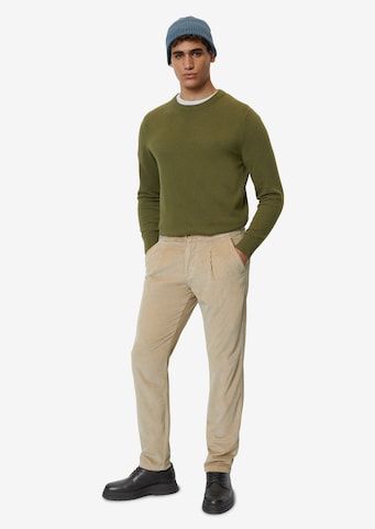 Regular Pantalon à pince 'Osby' Marc O'Polo en beige