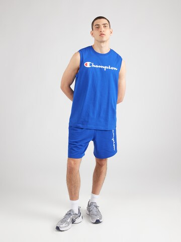 mėlyna Champion Authentic Athletic Apparel Marškinėliai