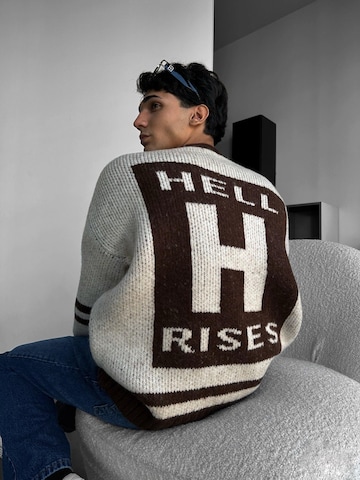 Kleidermafia Pullover 'Letter'‌‌‌‌‌‌‌‌‌‌ in Beige