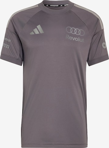 T-Shirt fonctionnel 'Audi Formula One Team Driver' ADIDAS PERFORMANCE en gris : devant