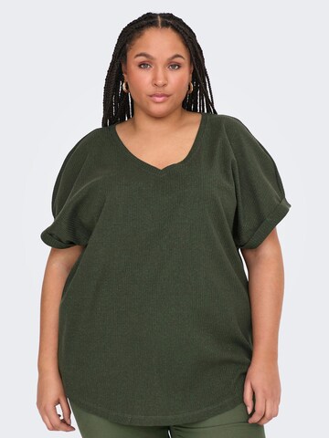 T-shirt 'CARAsia' ONLY Carmakoma en vert : devant