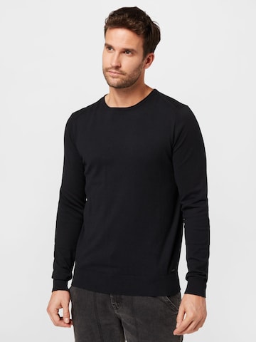 INDICODE JEANS Sweater in Black: front