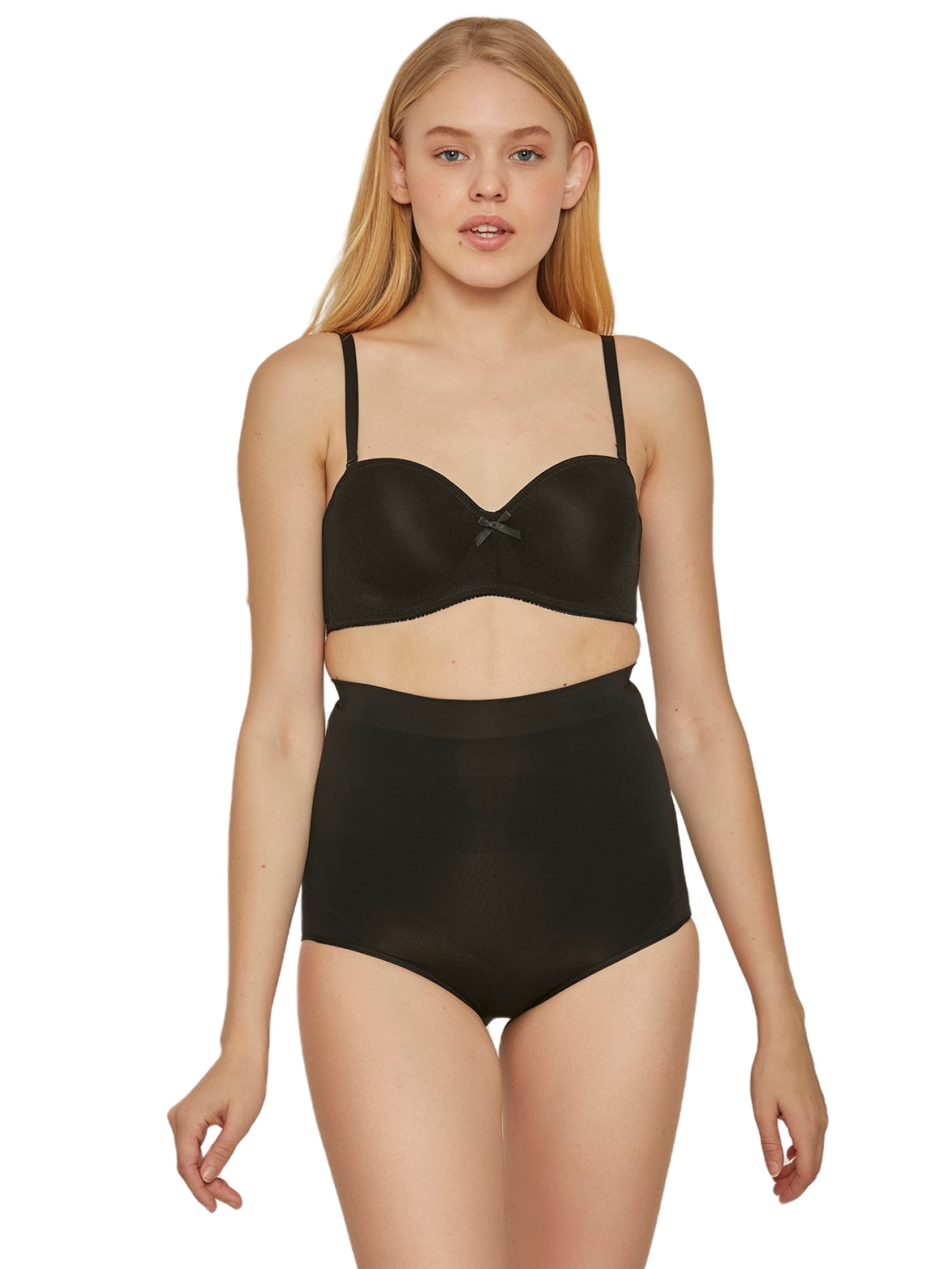 Slip scultant C&City en noir : devant