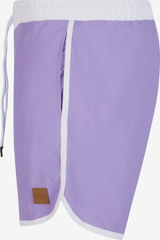 Urban Classics Board Shorts in Purple