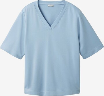 T-shirt TOM TAILOR en bleu : devant