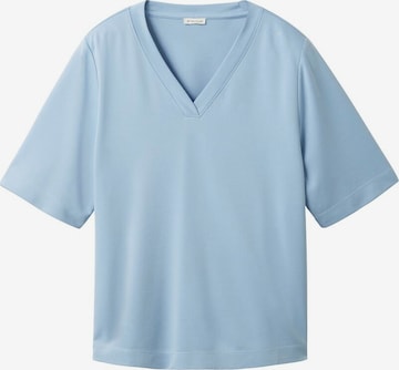 TOM TAILOR Shirt in Blue: front