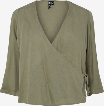 Chemisier 'PCPia' PIECES en vert : devant