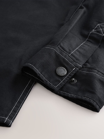 Next Regular fit Button Up Shirt in Black