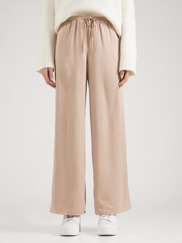 Wide leg Pantaloni di TOPSHOP in grigio: frontale
