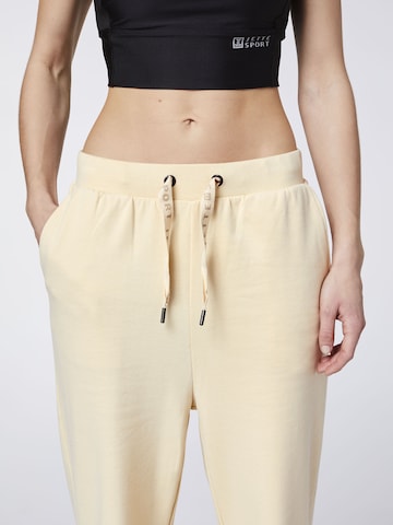 Jette Sport Wide leg Pants in Beige