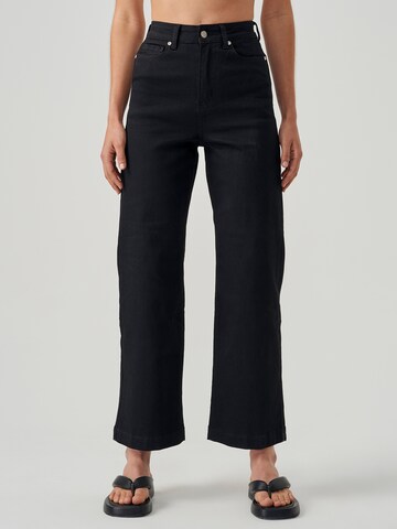 Wide leg Jeans 'BAROSSA' di St MRLO in nero: frontale