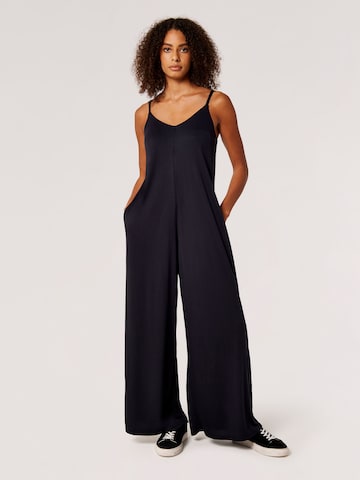 Apricot Jumpsuit in Black: front