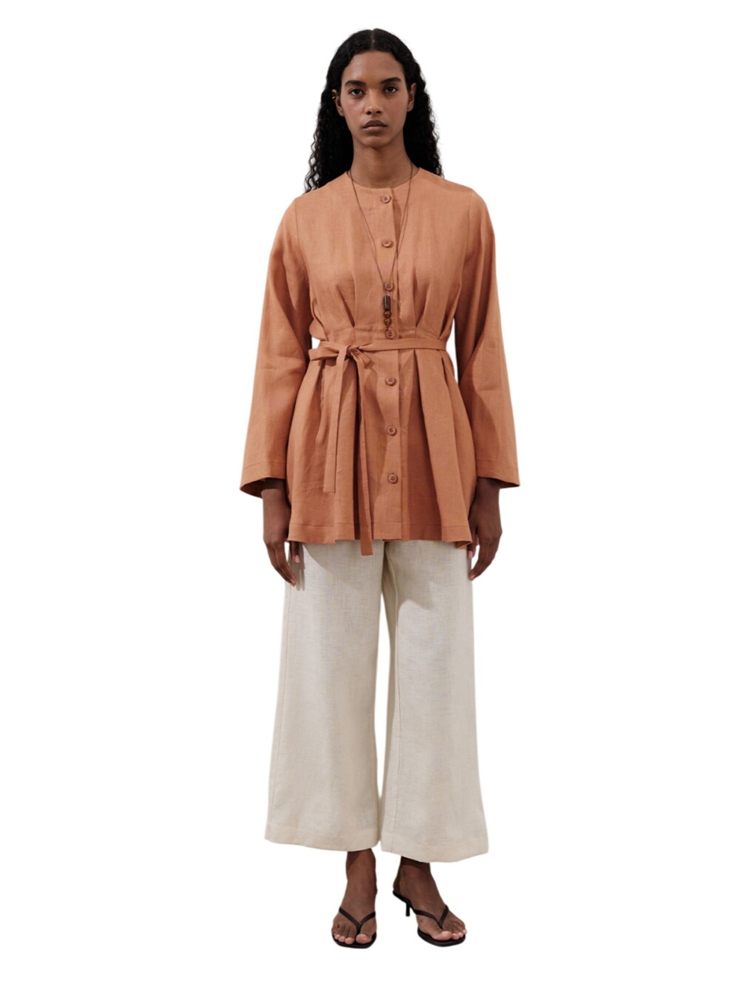 MANUKA Tuniek in Oranje: voorkant