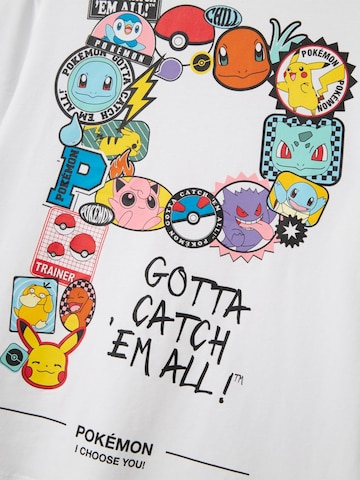 NAME IT - Camiseta 'NKMJENO POKEMON' en blanco