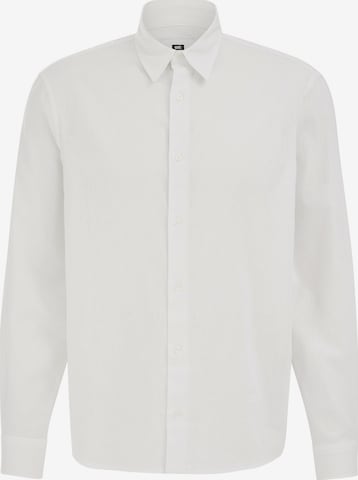 WE Fashion Regular Fit Businesspaita värissä valkoinen: etupuoli