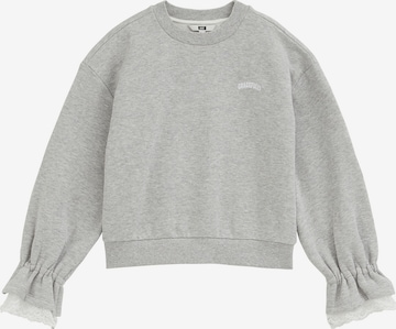 WE Fashion Collegepaita värissä harmaa: etupuoli