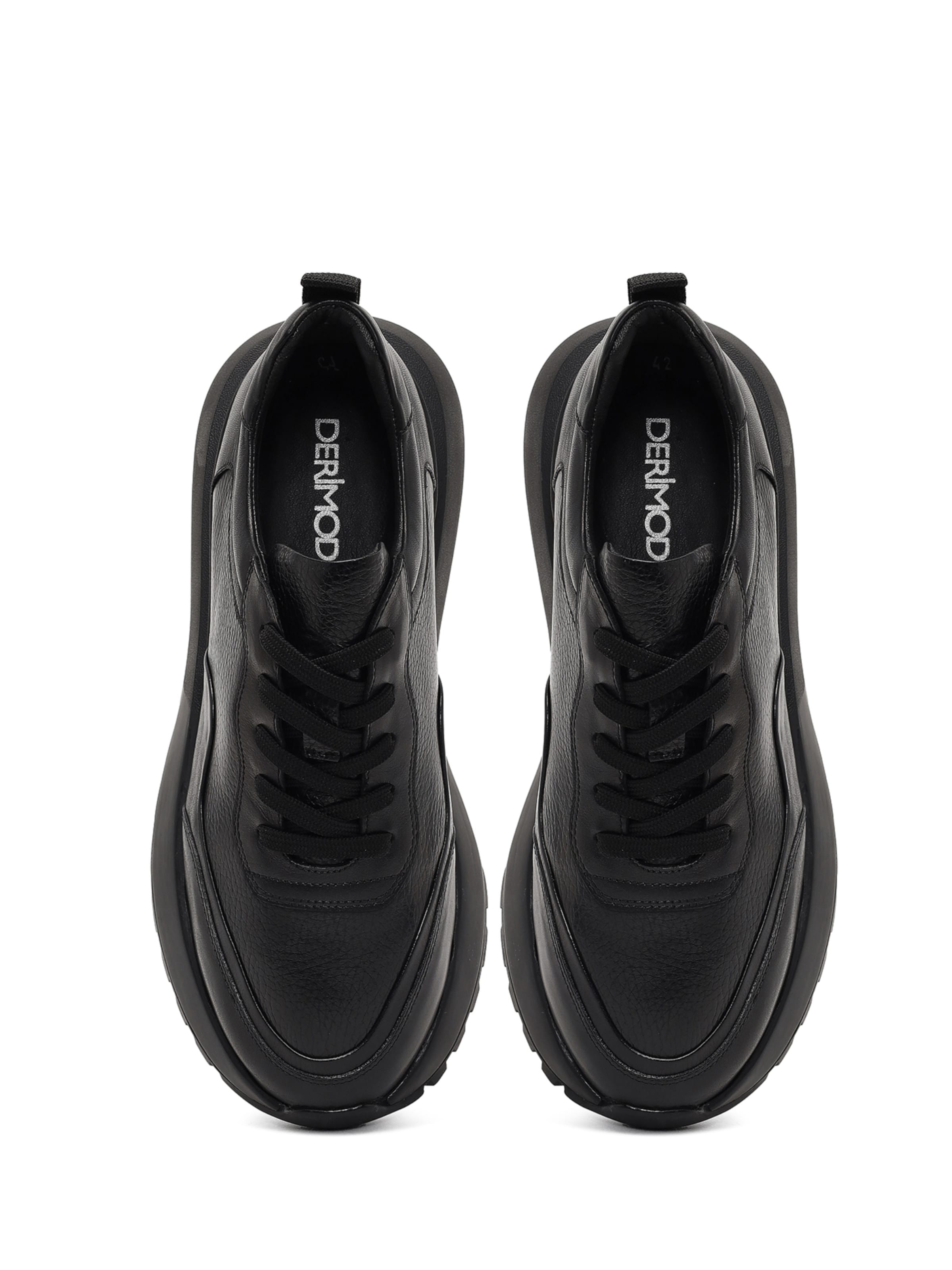 Derimod Sneakers laag in Zwart