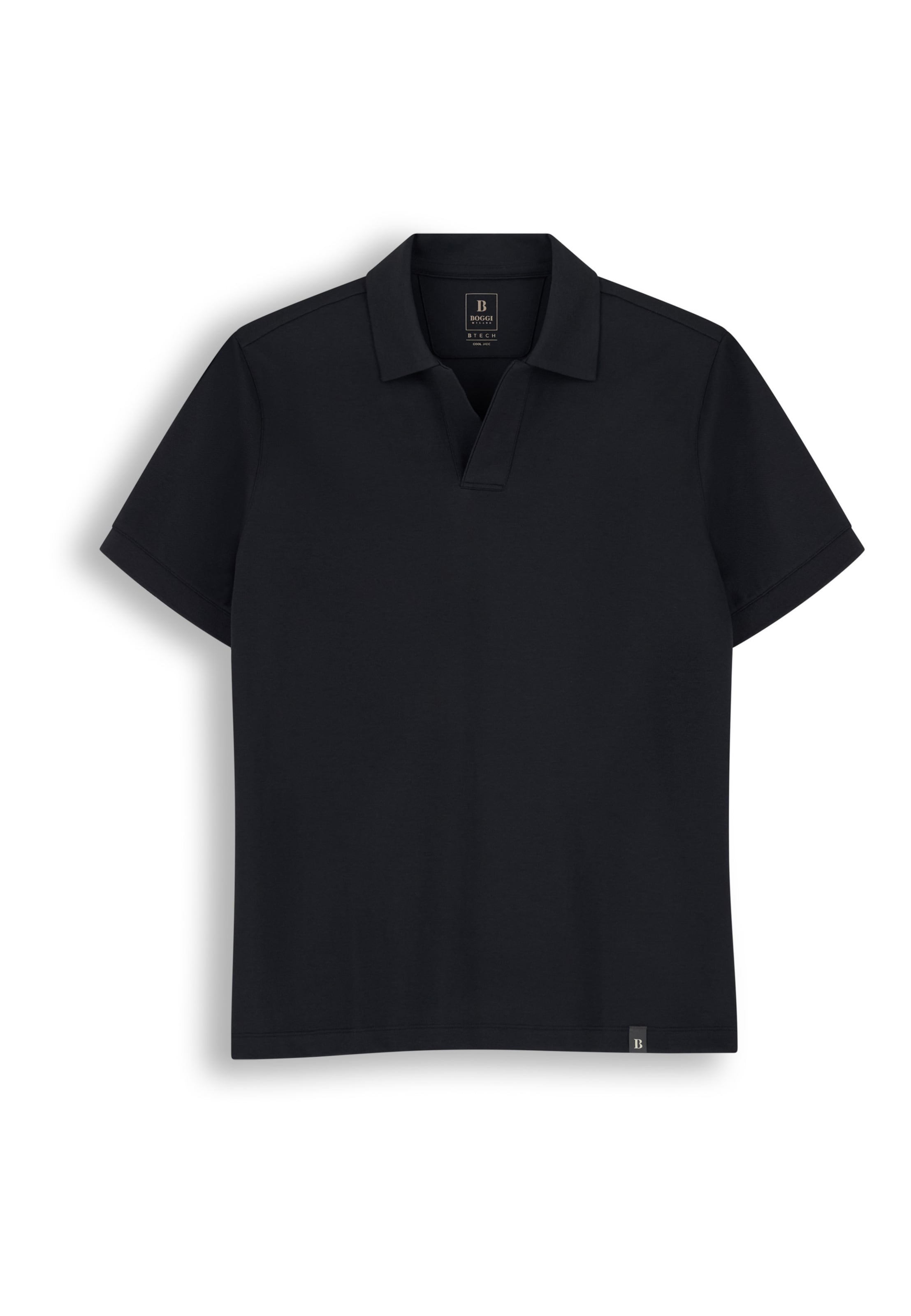 Boggi Milano Shirt in Schwarz: Vorderseite
