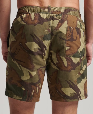Superdry Board Shorts in Brown