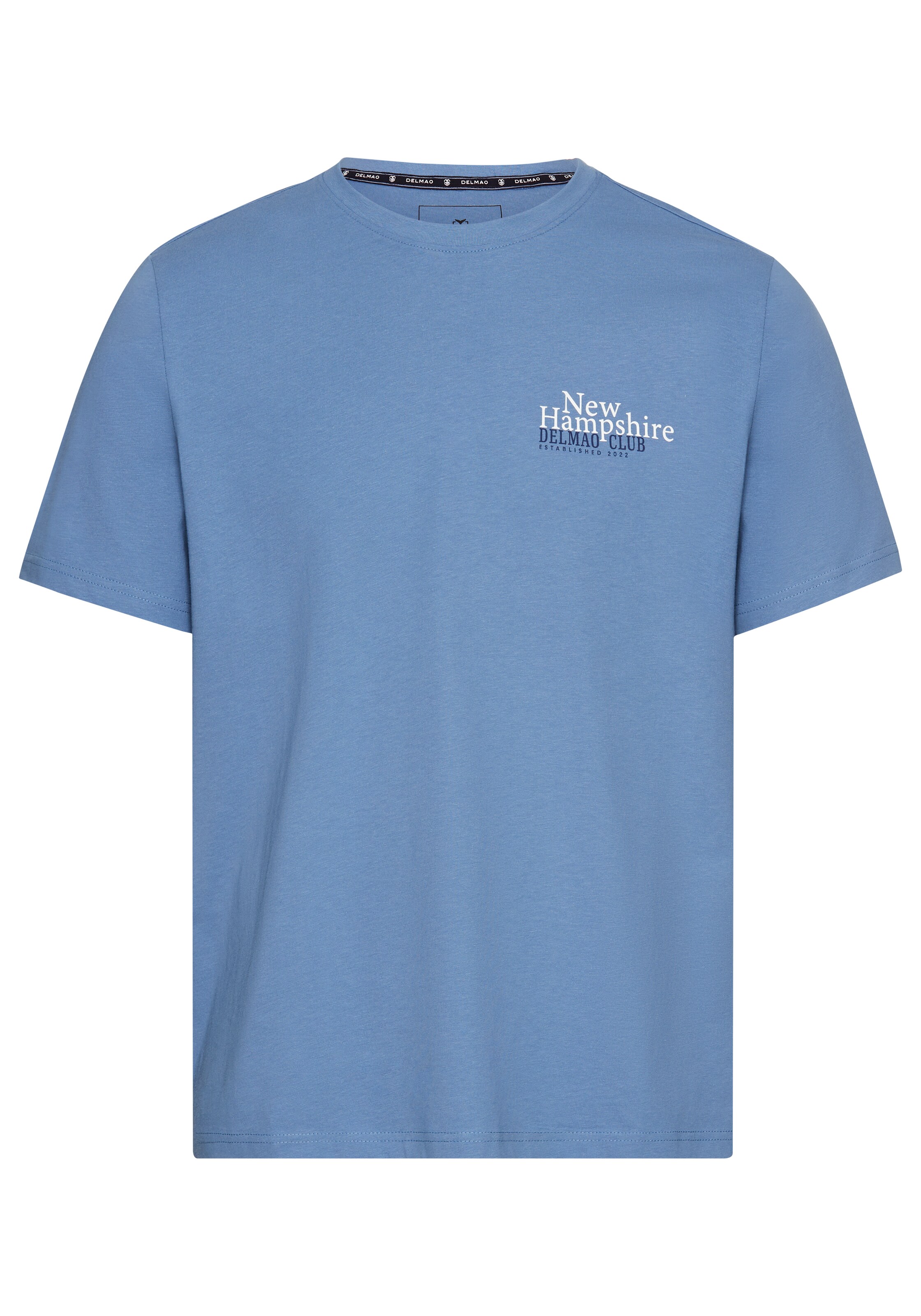 DELMAO T-Shirt in Blau: Vorderseite